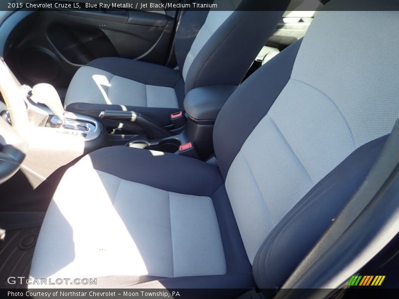 Blue Ray Metallic / Jet Black/Medium Titanium 2015 Chevrolet Cruze LS