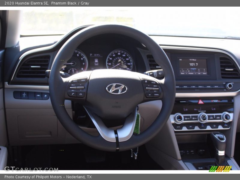 Phantom Black / Gray 2020 Hyundai Elantra SE