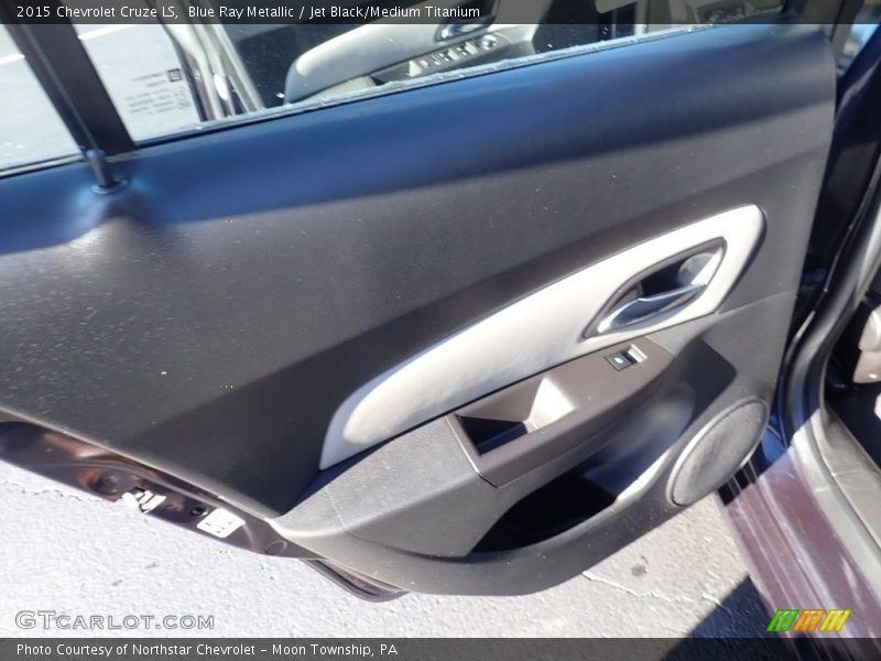 Blue Ray Metallic / Jet Black/Medium Titanium 2015 Chevrolet Cruze LS