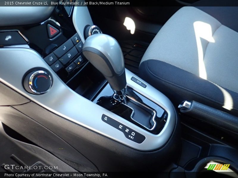 Blue Ray Metallic / Jet Black/Medium Titanium 2015 Chevrolet Cruze LS