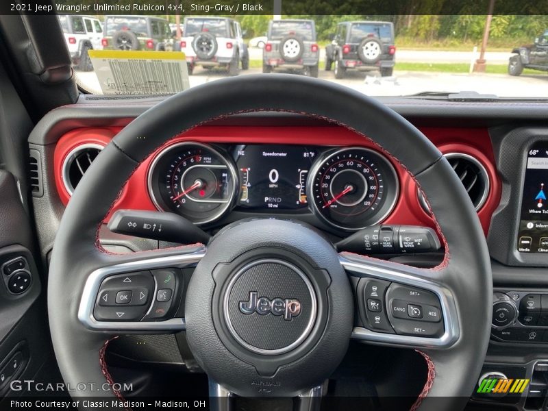  2021 Wrangler Unlimited Rubicon 4x4 Steering Wheel