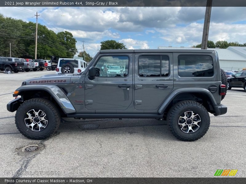  2021 Wrangler Unlimited Rubicon 4x4 Sting-Gray