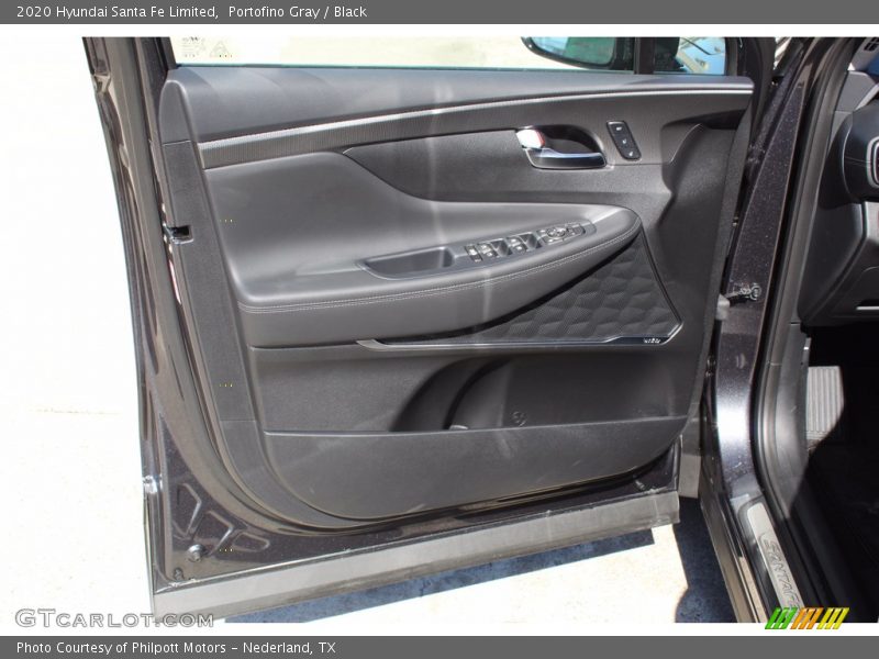 Portofino Gray / Black 2020 Hyundai Santa Fe Limited