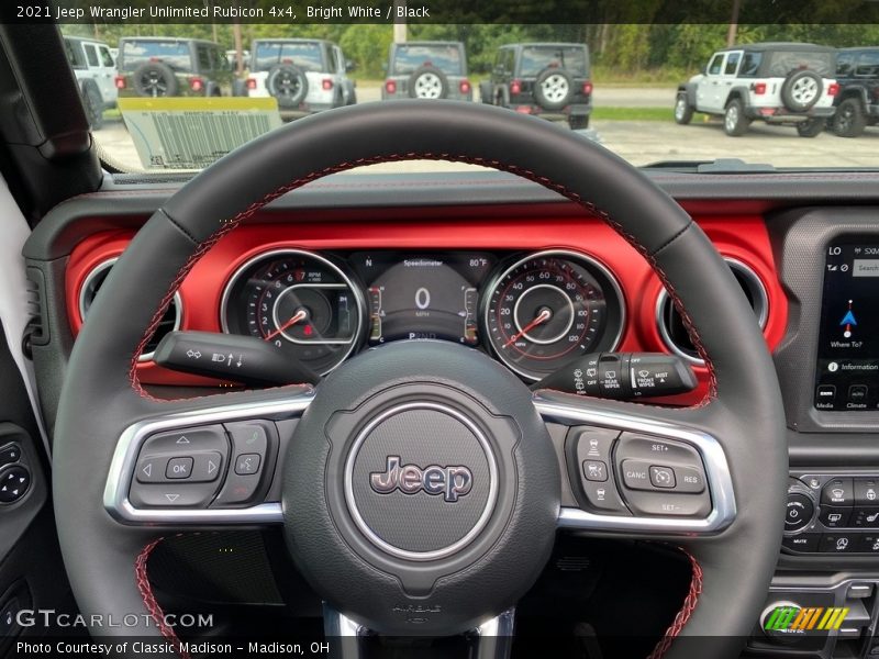 Bright White / Black 2021 Jeep Wrangler Unlimited Rubicon 4x4