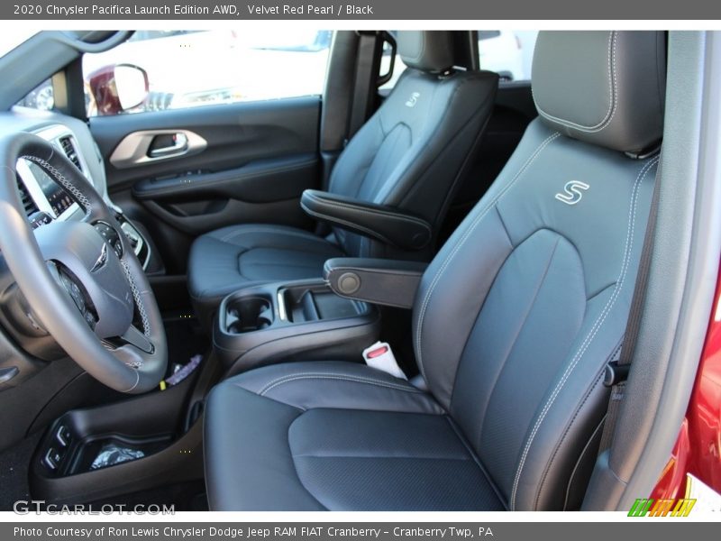 Velvet Red Pearl / Black 2020 Chrysler Pacifica Launch Edition AWD