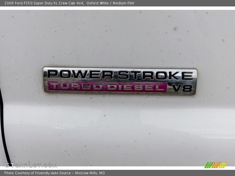Oxford White / Medium Flint 2006 Ford F350 Super Duty XL Crew Cab 4x4