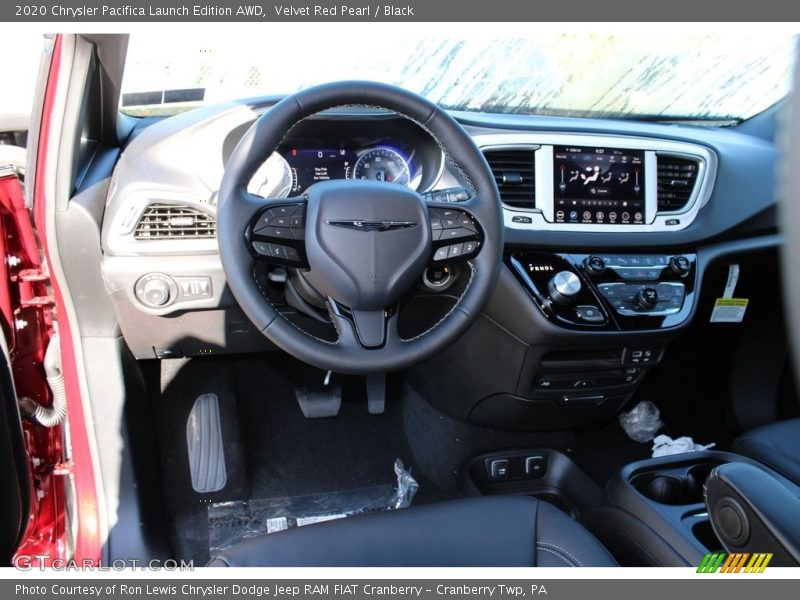 Velvet Red Pearl / Black 2020 Chrysler Pacifica Launch Edition AWD
