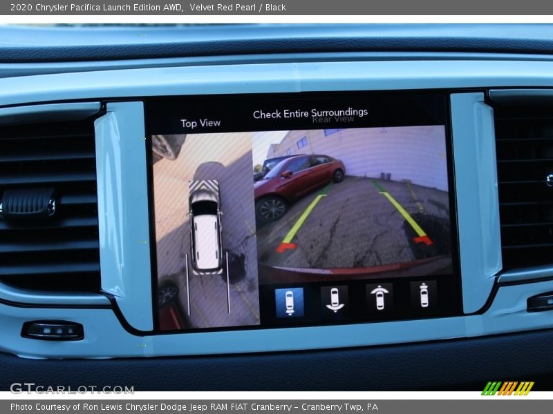 Velvet Red Pearl / Black 2020 Chrysler Pacifica Launch Edition AWD