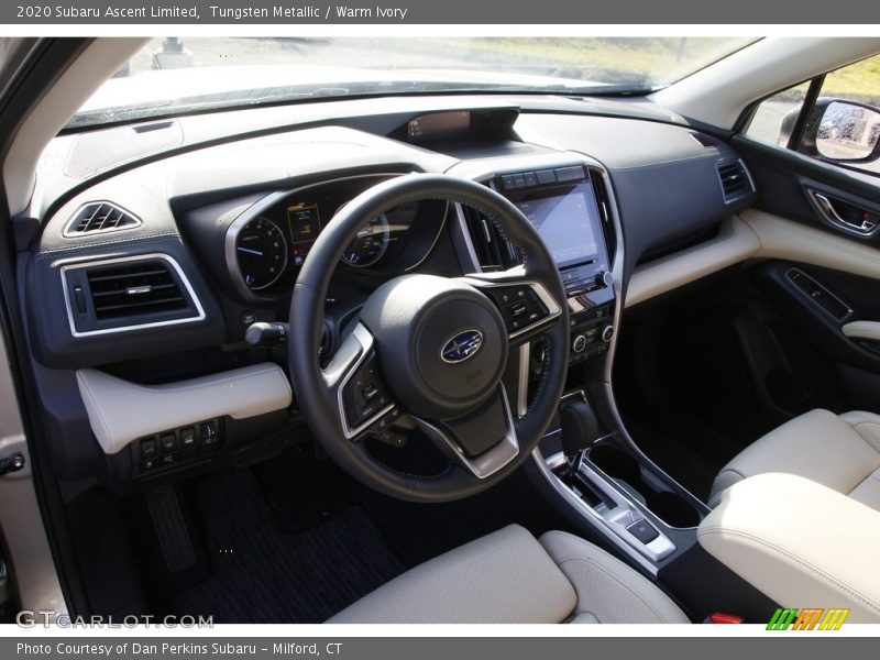 Tungsten Metallic / Warm Ivory 2020 Subaru Ascent Limited