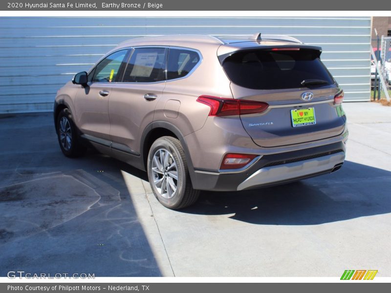 Earthy Bronze / Beige 2020 Hyundai Santa Fe Limited