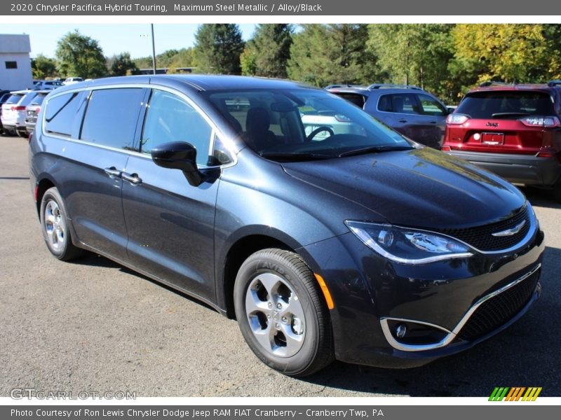 Maximum Steel Metallic / Alloy/Black 2020 Chrysler Pacifica Hybrid Touring