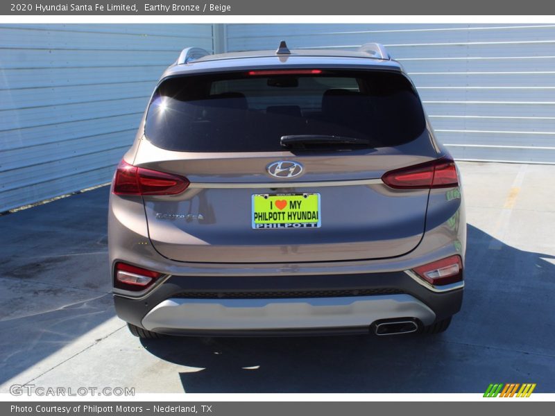 Earthy Bronze / Beige 2020 Hyundai Santa Fe Limited