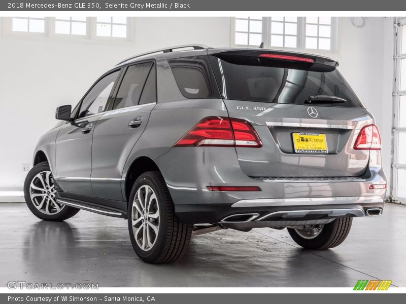 Selenite Grey Metallic / Black 2018 Mercedes-Benz GLE 350