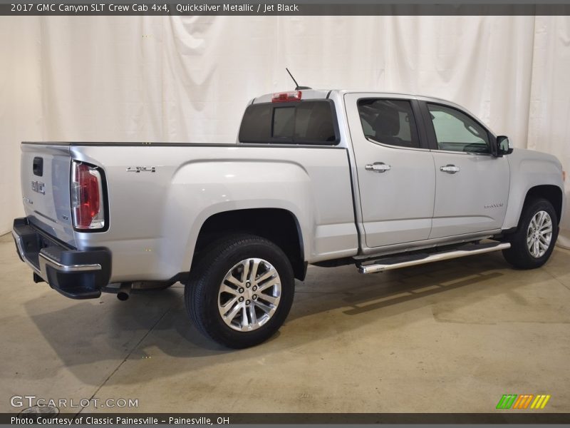 Quicksilver Metallic / Jet Black 2017 GMC Canyon SLT Crew Cab 4x4