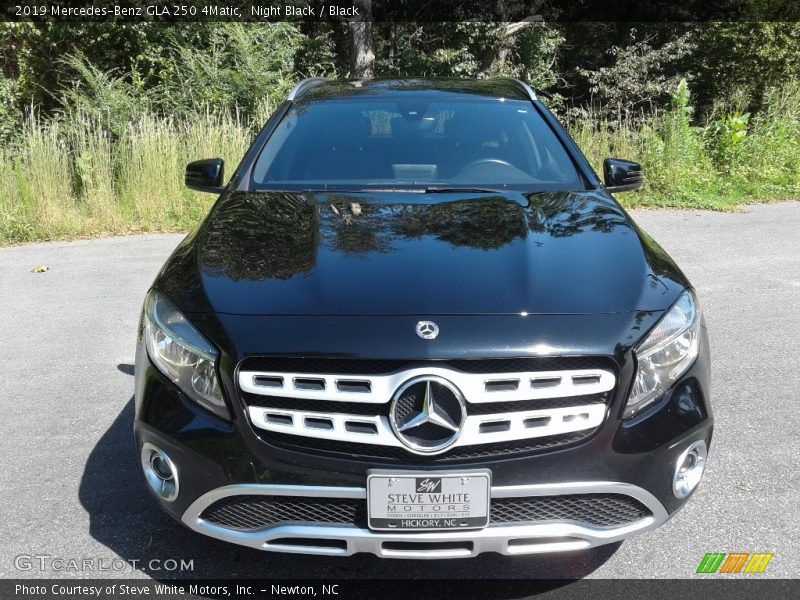 Night Black / Black 2019 Mercedes-Benz GLA 250 4Matic