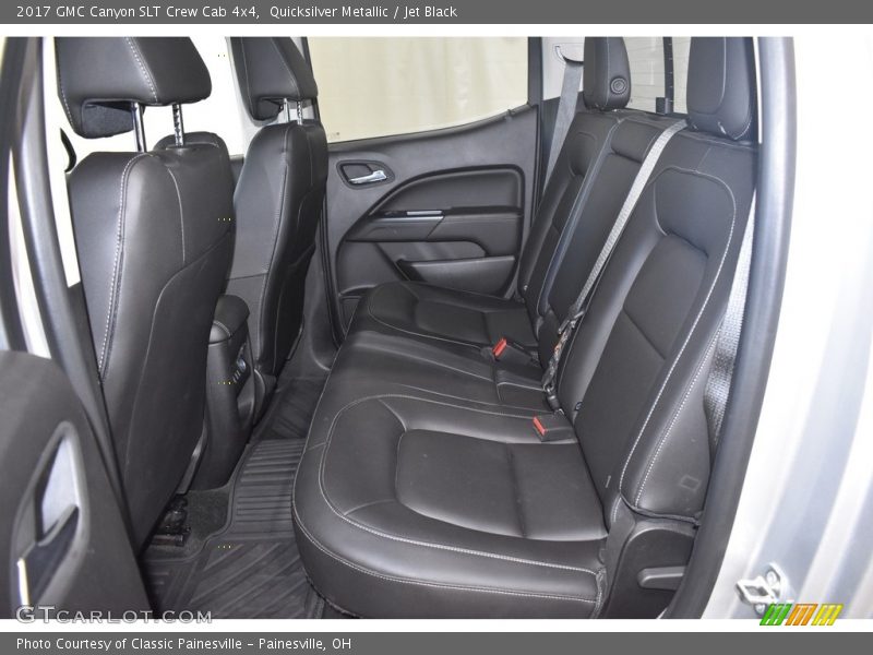 Quicksilver Metallic / Jet Black 2017 GMC Canyon SLT Crew Cab 4x4