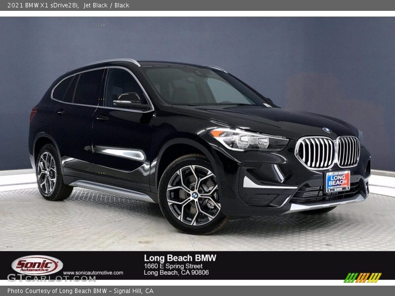 Jet Black / Black 2021 BMW X1 sDrive28i