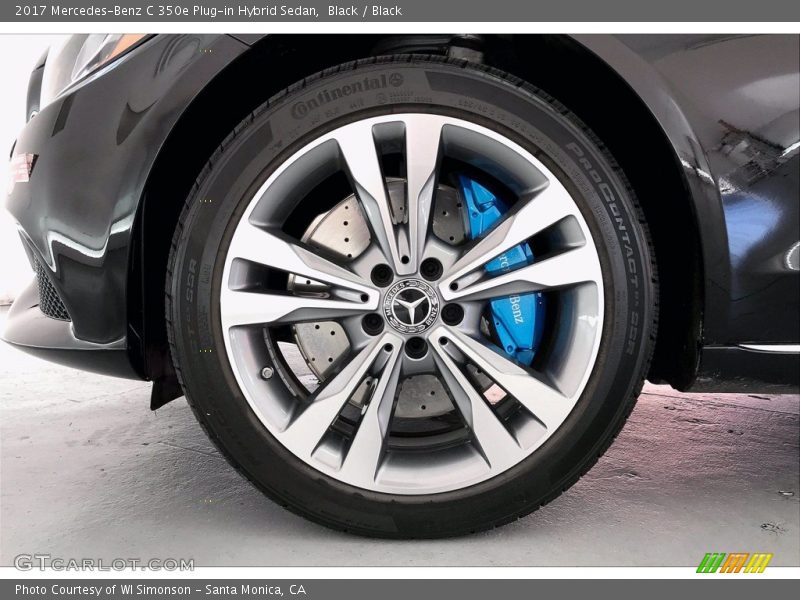 Black / Black 2017 Mercedes-Benz C 350e Plug-in Hybrid Sedan