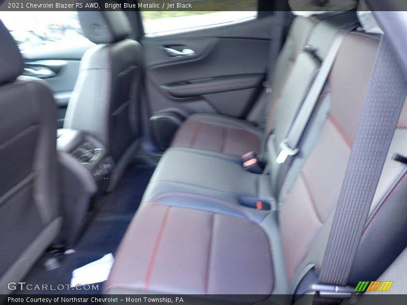 Bright Blue Metallic / Jet Black 2021 Chevrolet Blazer RS AWD