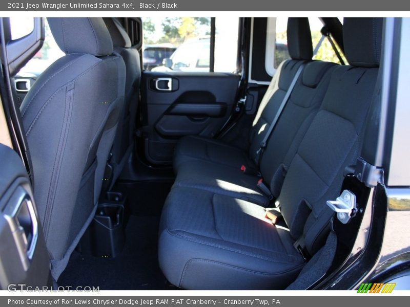 Black / Black 2021 Jeep Wrangler Unlimited Sahara 4x4