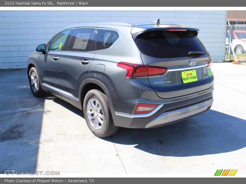 Rainforest / Black 2020 Hyundai Santa Fe SEL