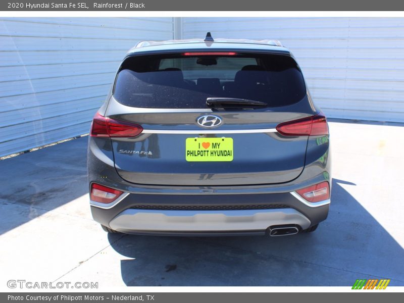 Rainforest / Black 2020 Hyundai Santa Fe SEL