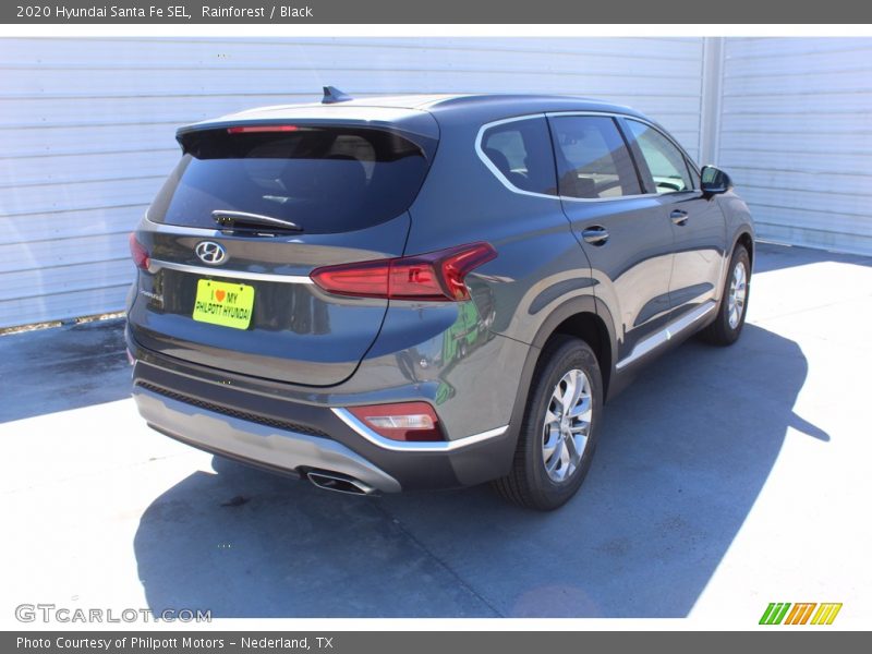 Rainforest / Black 2020 Hyundai Santa Fe SEL