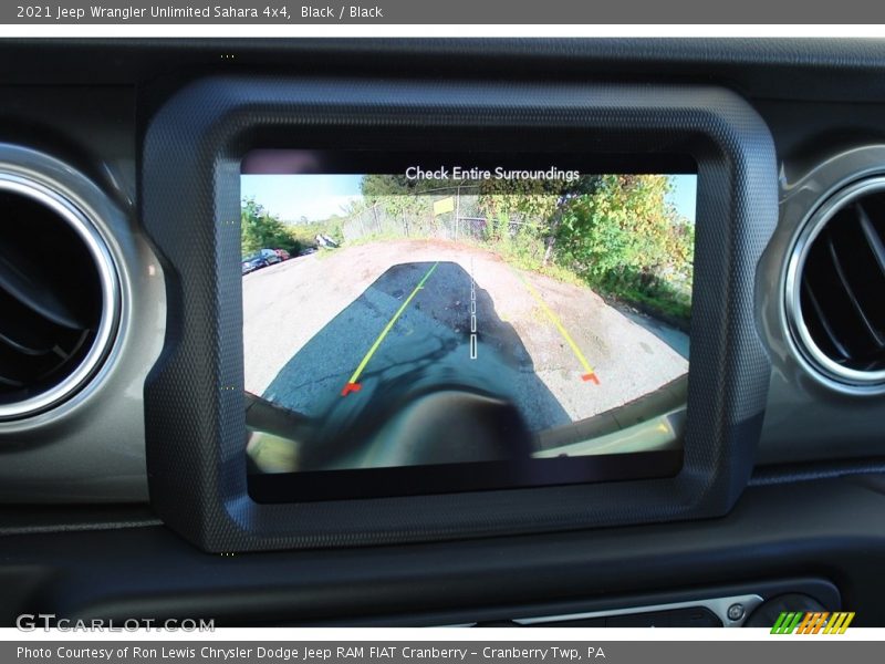 Black / Black 2021 Jeep Wrangler Unlimited Sahara 4x4