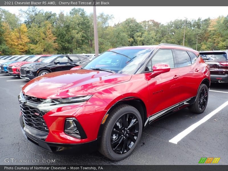 Cherry Red Tintcoat / Jet Black 2021 Chevrolet Blazer RS AWD