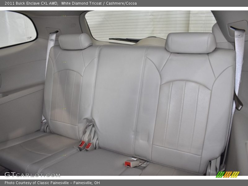 White Diamond Tricoat / Cashmere/Cocoa 2011 Buick Enclave CXL AWD