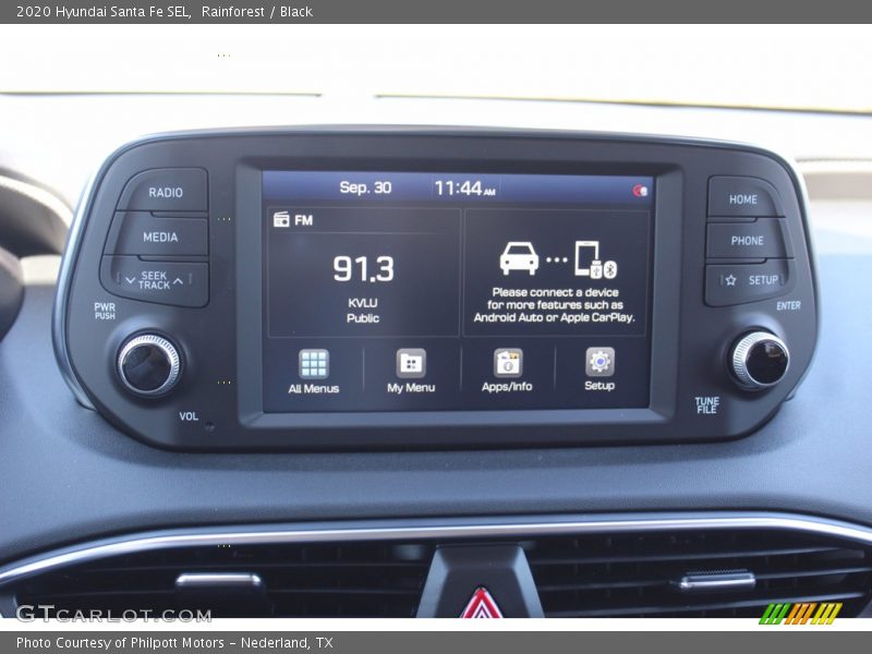 Rainforest / Black 2020 Hyundai Santa Fe SEL