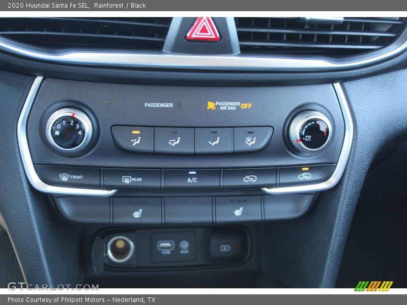 Rainforest / Black 2020 Hyundai Santa Fe SEL