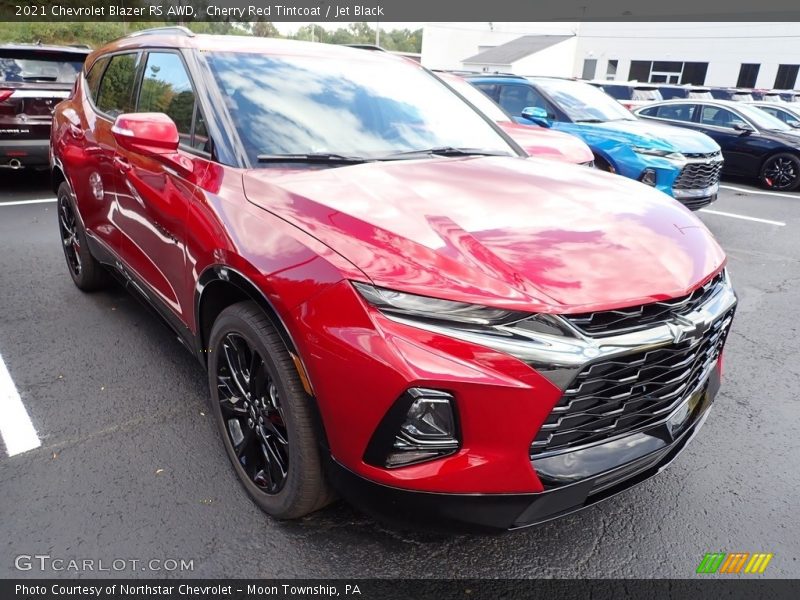 Cherry Red Tintcoat / Jet Black 2021 Chevrolet Blazer RS AWD