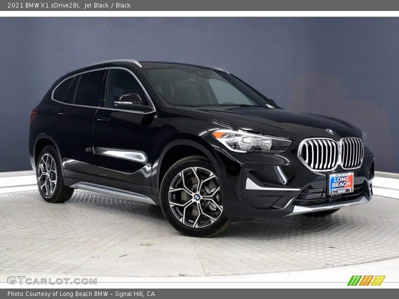 Jet Black / Black 2021 BMW X1 sDrive28i