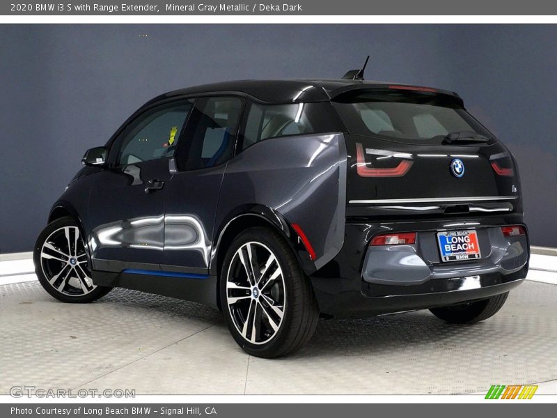 Mineral Gray Metallic / Deka Dark 2020 BMW i3 S with Range Extender