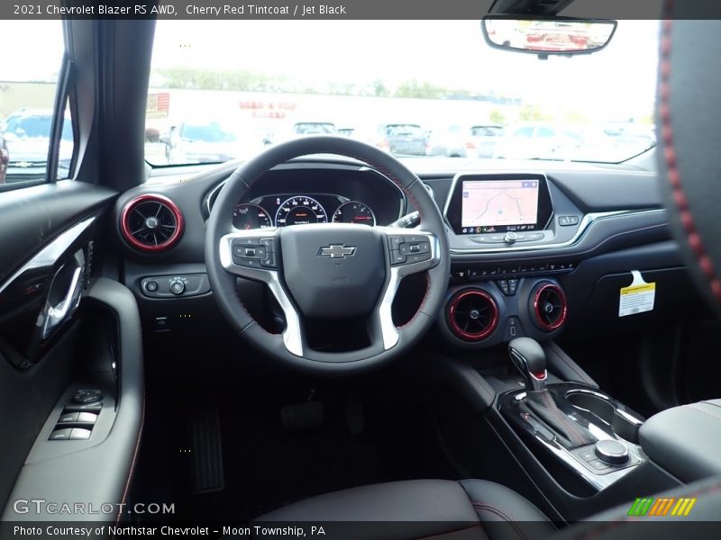 Cherry Red Tintcoat / Jet Black 2021 Chevrolet Blazer RS AWD