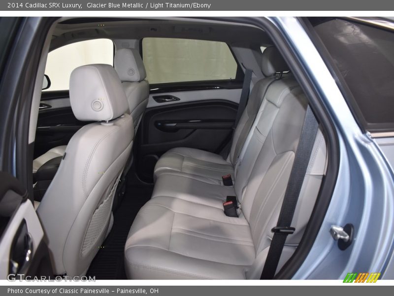 Glacier Blue Metallic / Light Titanium/Ebony 2014 Cadillac SRX Luxury
