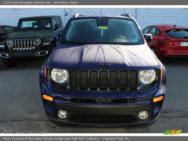 Jetset Blue / Black 2020 Jeep Renegade Latitude 4x4