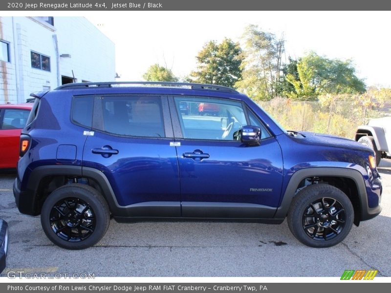 Jetset Blue / Black 2020 Jeep Renegade Latitude 4x4