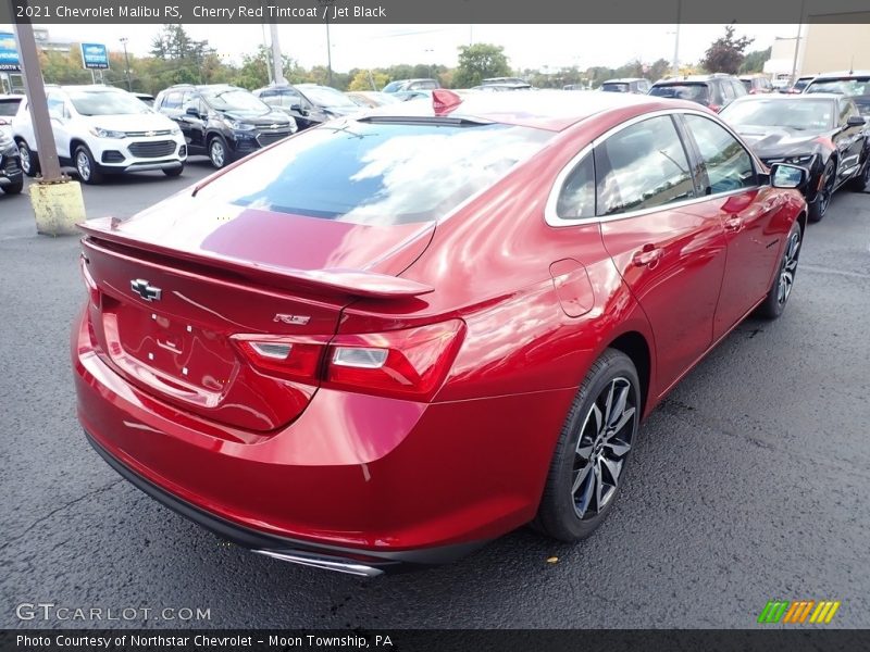 Cherry Red Tintcoat / Jet Black 2021 Chevrolet Malibu RS