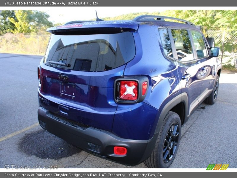 Jetset Blue / Black 2020 Jeep Renegade Latitude 4x4
