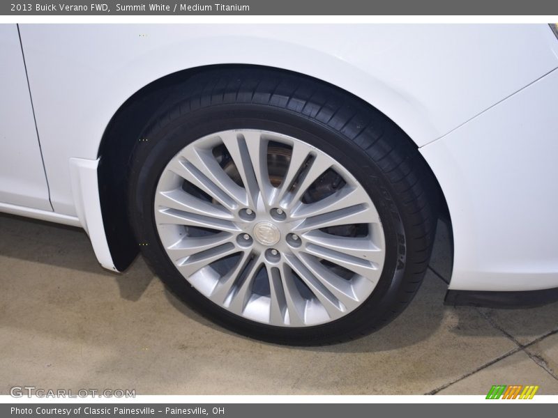 Summit White / Medium Titanium 2013 Buick Verano FWD