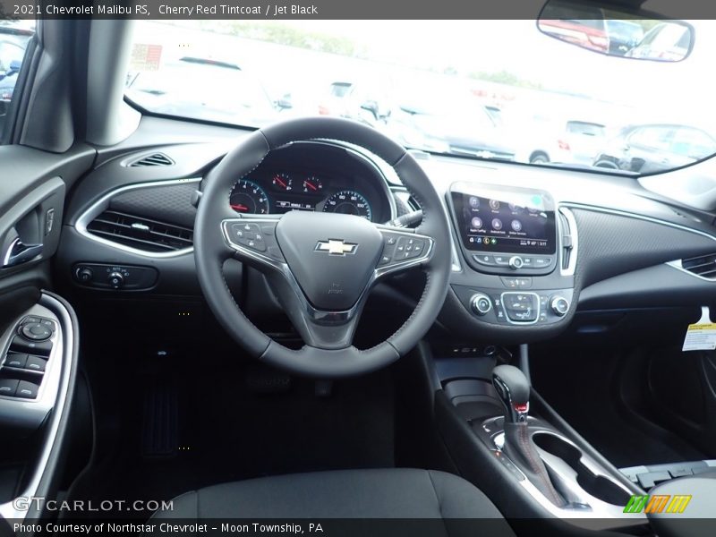 Dashboard of 2021 Malibu RS