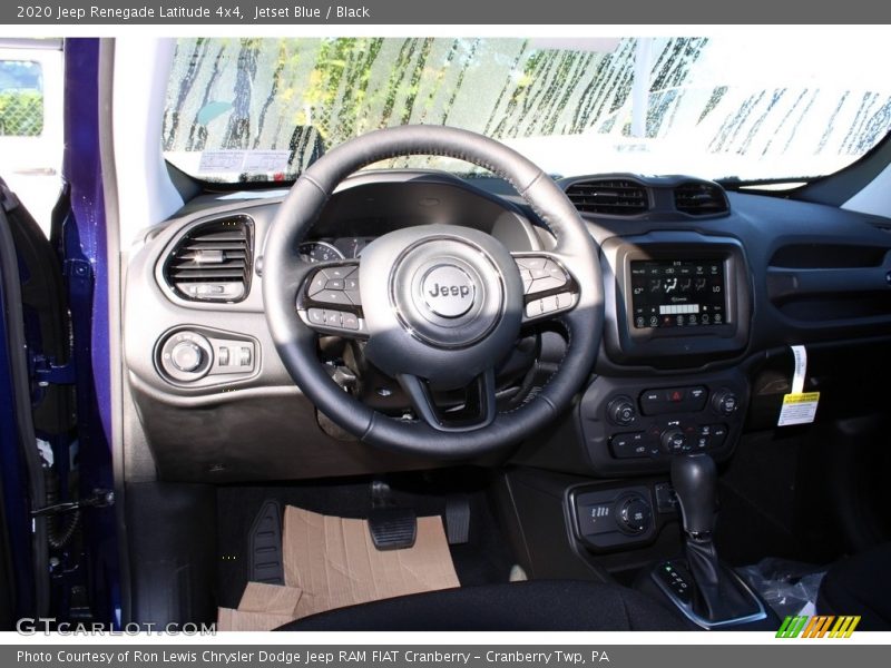 Jetset Blue / Black 2020 Jeep Renegade Latitude 4x4