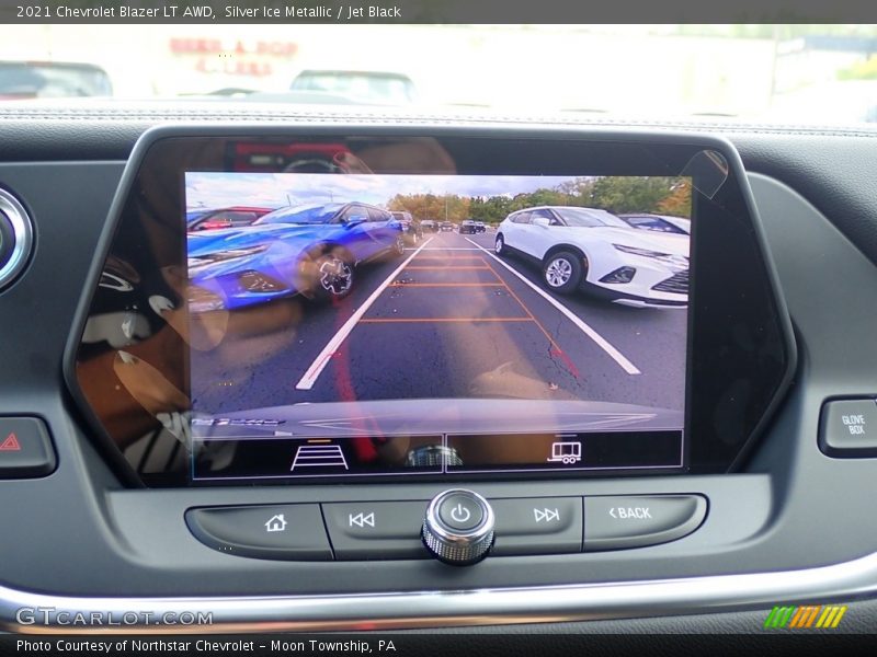 Silver Ice Metallic / Jet Black 2021 Chevrolet Blazer LT AWD