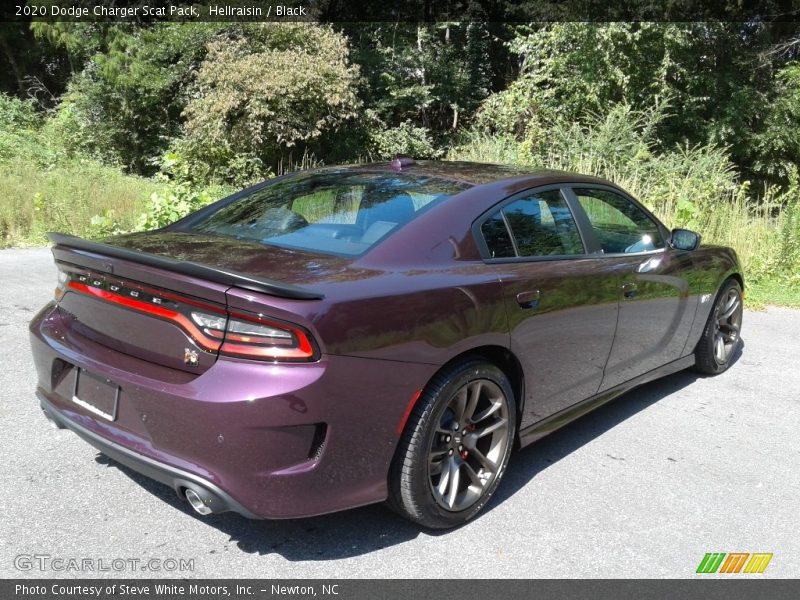 Hellraisin / Black 2020 Dodge Charger Scat Pack