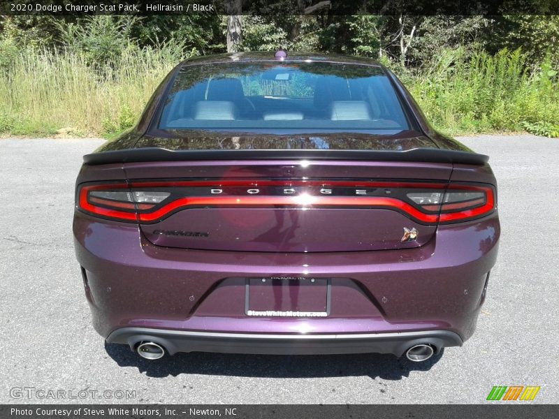 Hellraisin / Black 2020 Dodge Charger Scat Pack