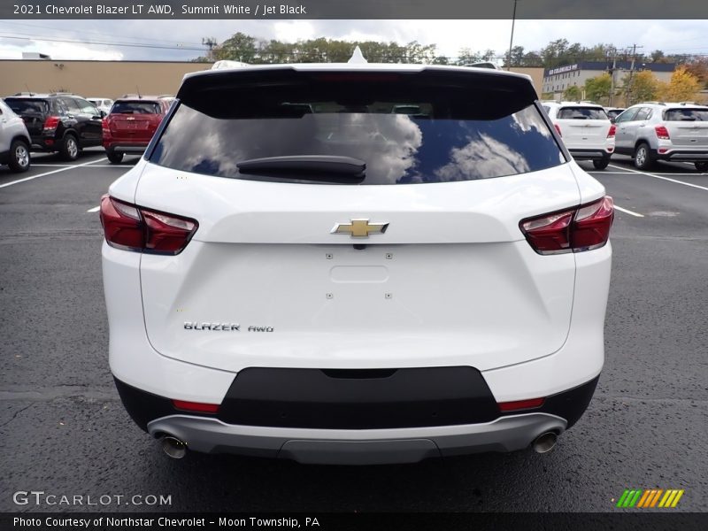 Summit White / Jet Black 2021 Chevrolet Blazer LT AWD