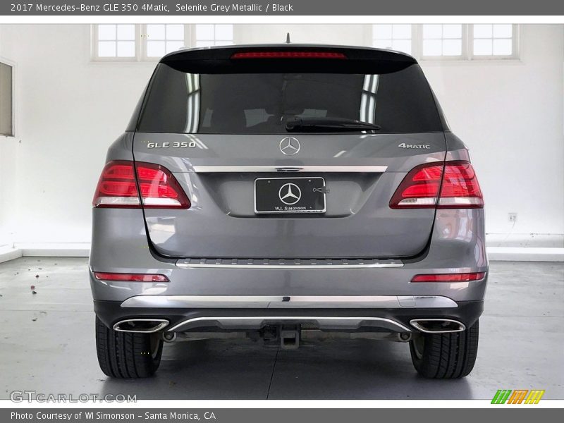 Selenite Grey Metallic / Black 2017 Mercedes-Benz GLE 350 4Matic