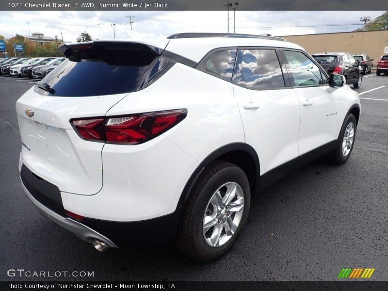 Summit White / Jet Black 2021 Chevrolet Blazer LT AWD
